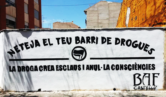 Castelló: la droga crea esclaus i anul·la consciències