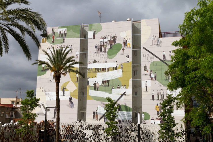 Sant Feliu de Llobregat: La paret és nostra