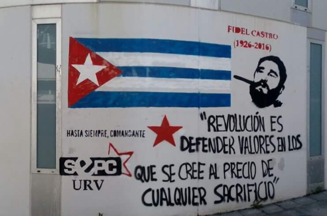 URV, Tarragona: Fidel Castro