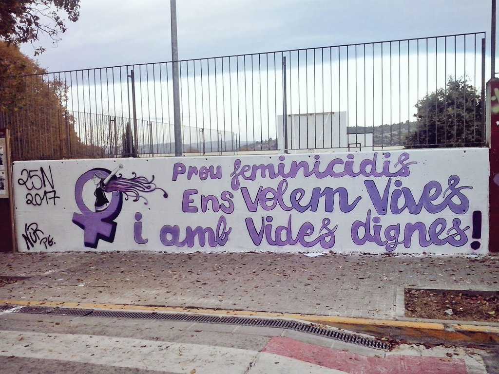 Vilafranca: prou feminicidis