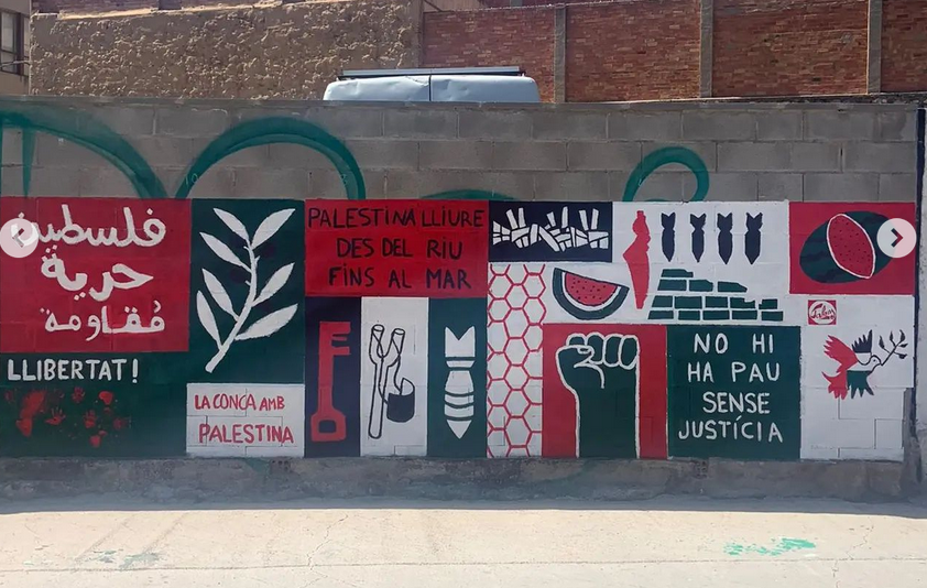 Montblanc: la Conca amb Palestina