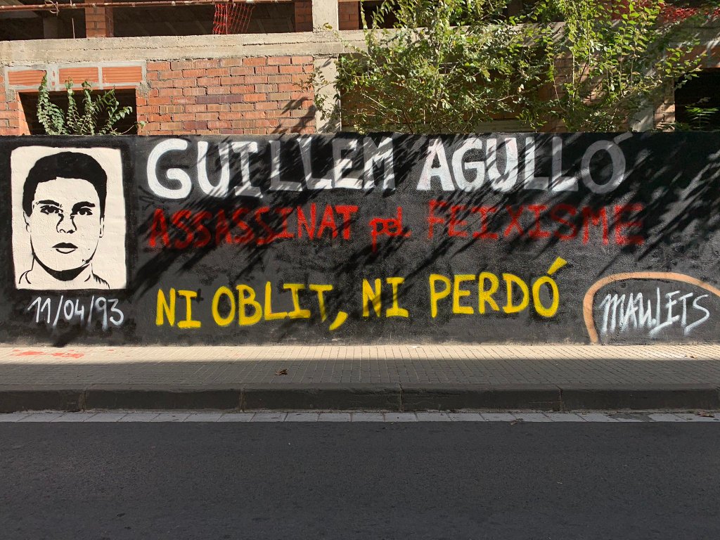 Reus: Guillem Agulló, assassinat pel feixisme